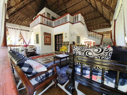 Villa, 2 Bedrooms | Living room | Flat-screen TV