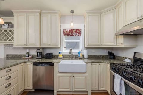 Large kitchen with updated appliances