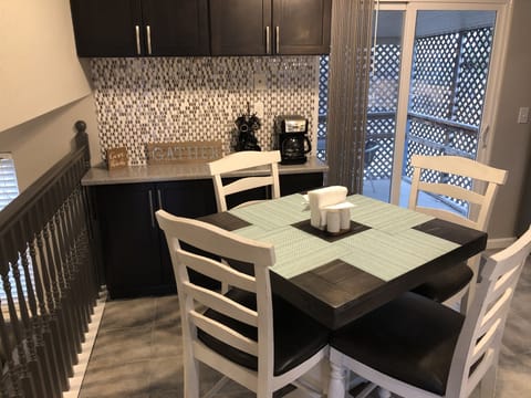 Kitchen Table that comfortably seats Four