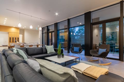 Luxury Chalet, 4 Bedrooms | Living area | TV