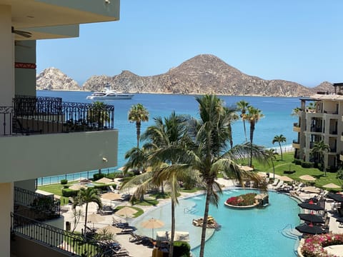Stunning view from private terrace-one of best locations at Villa La Estancia