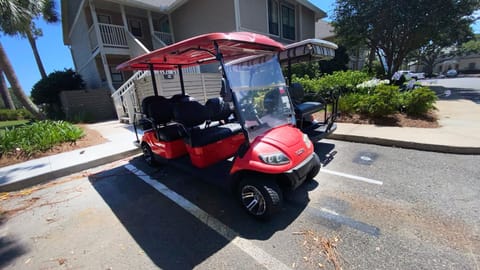 Harbour Hideaway Golf cart
