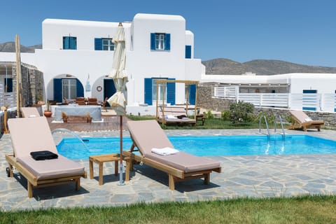 Exceptional Villa Artemis in Punda Paros - private pool, Jacuzzi, garden