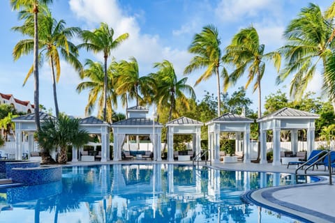 Outdoor pool, open 7:00 AM to 9:00 PM, cabanas (surcharge), sun loungers