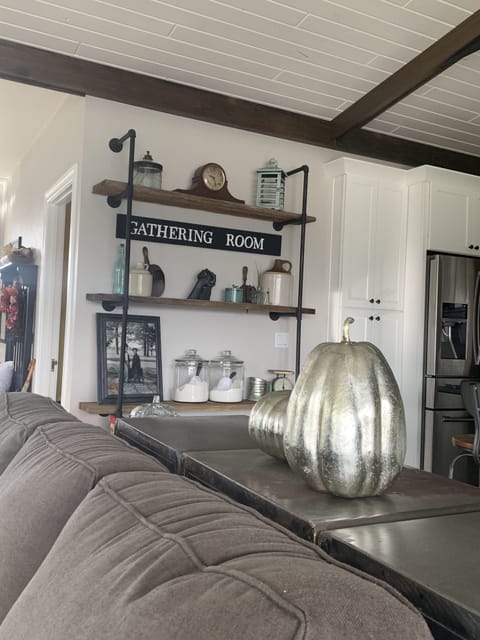 Living room to kitchen