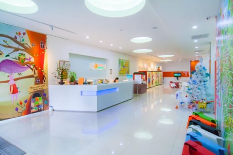 Interior entrance
