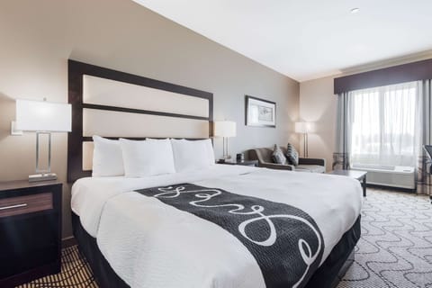 Deluxe Suite, 1 King Bed, Non Smoking | Premium bedding, pillowtop beds, in-room safe, desk