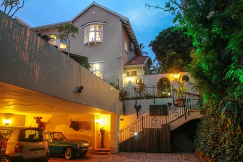 Front of property - evening/night