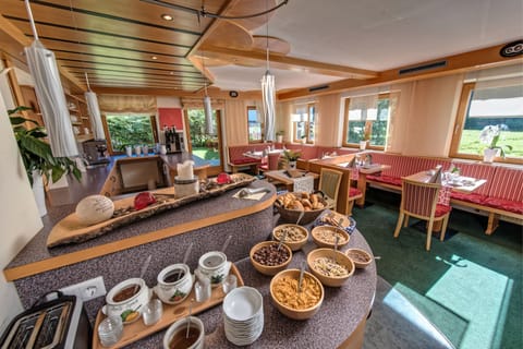 Daily buffet breakfast (EUR 17 per person)