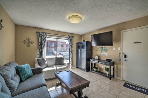 College Station Vacation Rental | 1BR | 1BA | 677 Sq Ft | Step Free Access
