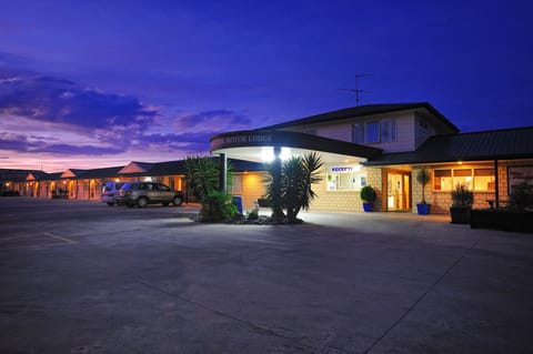 Front of property - evening/night