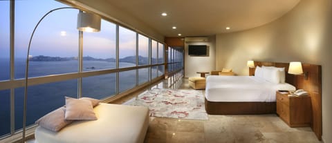 Presidential Suite, 2 Bedrooms, Private Pool, Ocean View | In-room safe, desk, laptop workspace, iron/ironing board