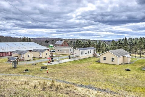 The Cottage Complex consists of all six (6) separate units: two (2) 2-bedroom cottages, two (2) suites with kitchens, and two (2) suites with kitchenettes.