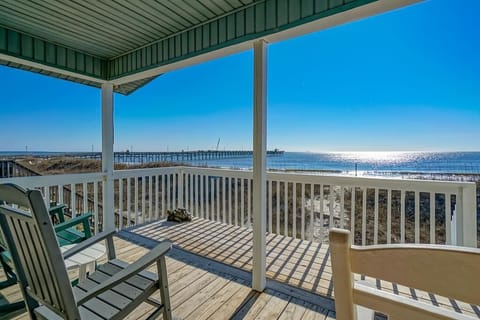 Pier view from porch