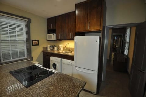 view of appliance in kitchen area