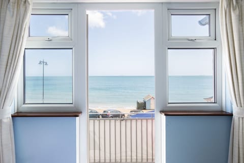 Double Room, Ensuite, Sea View (Balcony (3+4)) | Free WiFi, bed sheets