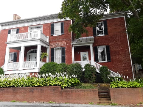 Historic North Garden House.  Right side rental with private entrances and patio