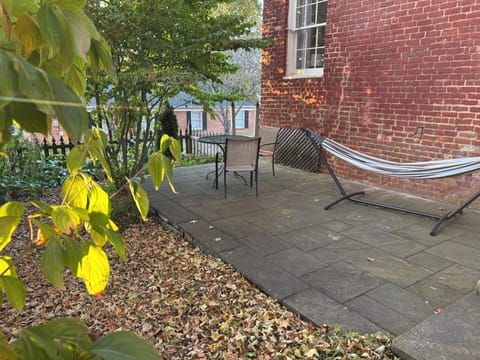 Lower patio