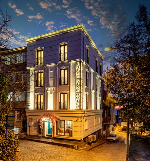 Front of property - evening/night
