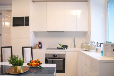 Apartment, 2 Bedrooms | Private kitchen | Full-size fridge, oven, stovetop, espresso maker