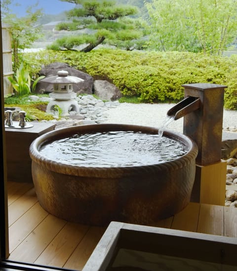 Japanese Style Room with "Open-Air Bath" (annex) Non Smoking | Deep soaking bathtub