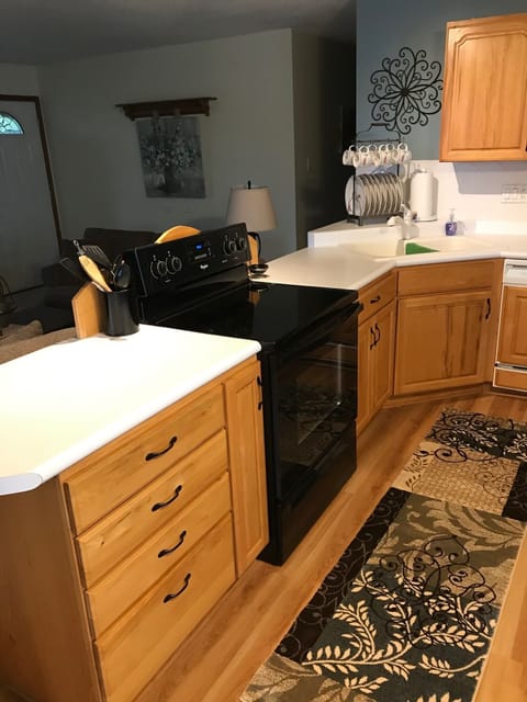 Well-stocked kitchen