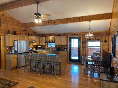 Open Concept Kitchen and Dining