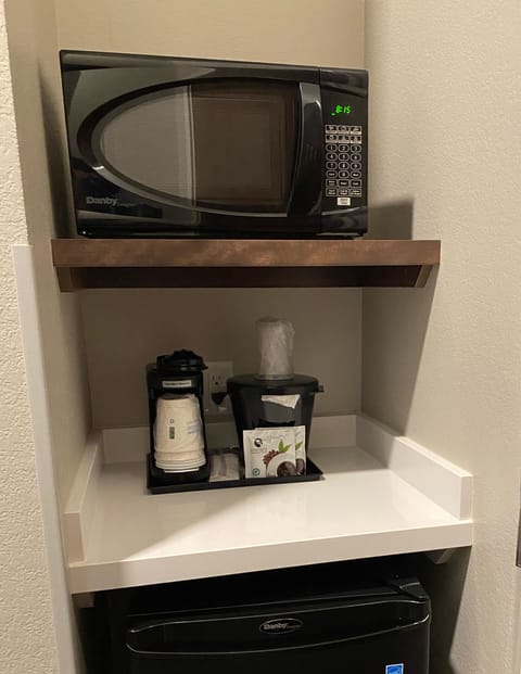 Individually decorated, individually furnished, desk, laptop workspace