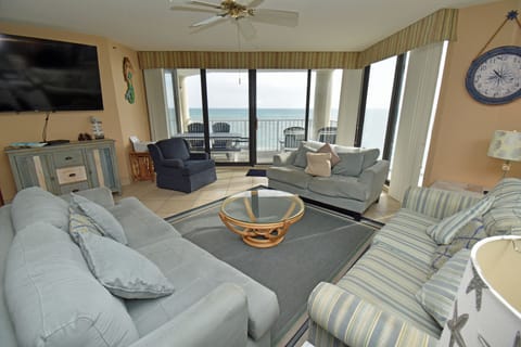 Ocean Views & Balcony Access from Living Room