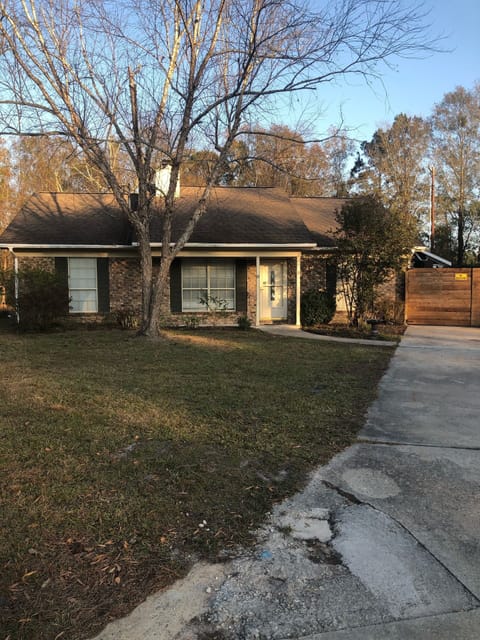 Front of the house. Daylight