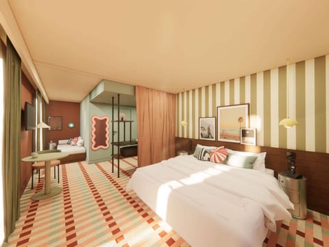 Comfort Room, 1 Double Bed | Premium bedding, desk, laptop workspace, blackout drapes