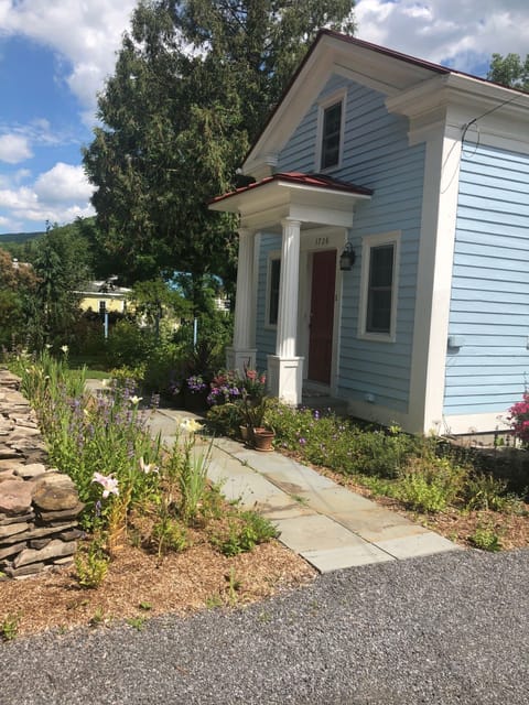 Front garden and entry.