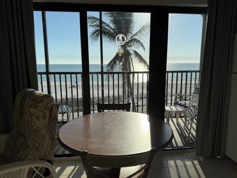 Your view of the Gulf from your Condo’s  kitchen table 