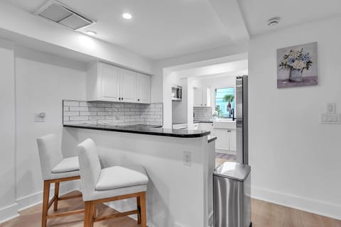 Kitchen with Extra Counter Seating