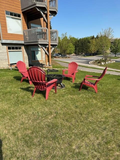 Brand New Fire Pit area outside the lower level walk out patio