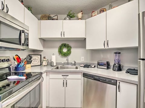 All stainless steel appliances