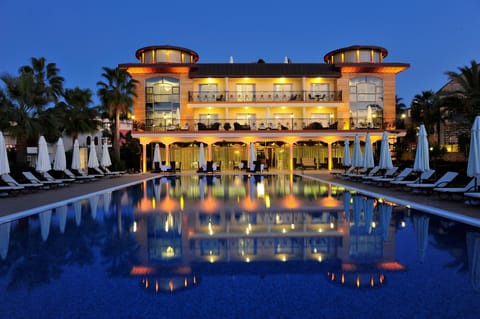 Front of property - evening/night