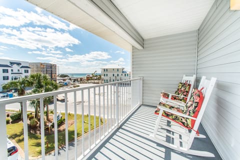 Large balcony to relax on
