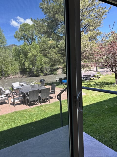 Seating down by Crystal River