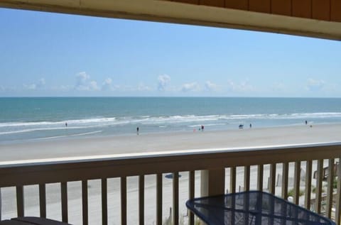 Ocean Front View from Balcony