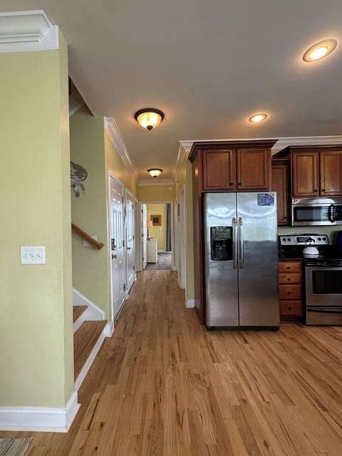 Hallway to Half Bath, Laundry & Bedroom 1