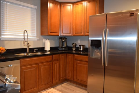 very modern new kitchen