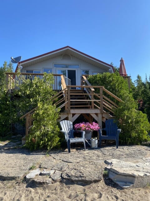 View of Beach House from Lake