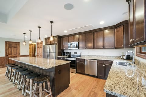 Kitchen View in our Poconos Vacation Home