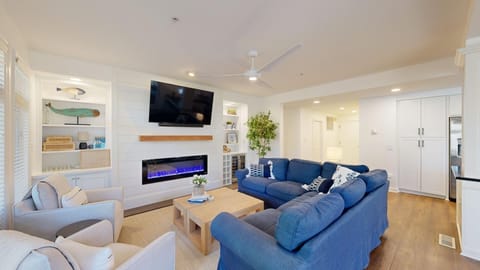 Living Room with HDTV
