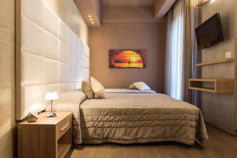 Double Room (with extra bed) | Premium bedding, minibar, in-room safe, desk