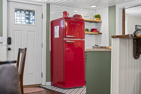 Retro kitchen with all the comforts