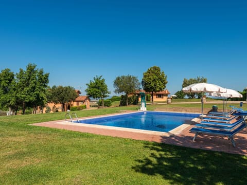 Sky, Water, Plant, Building, Swimming Pool, Tree, Rectangle, Land Lot, Outdoor Furniture, Grass