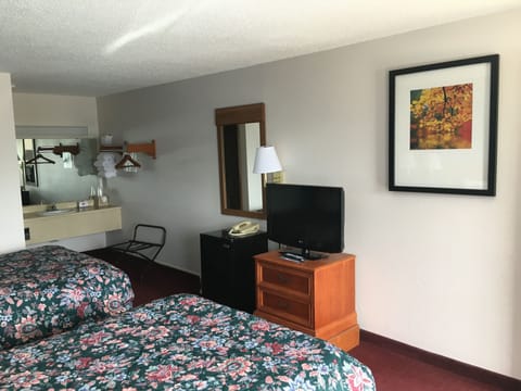 Classic Double Room, 2 Queen Beds | Iron/ironing board, cribs/infant beds, rollaway beds, free WiFi