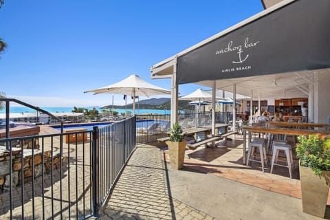 Poolside bar